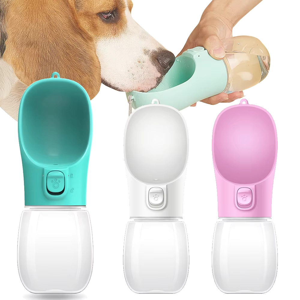 Dog Water Bottle - Foldable Dog Water Dispenser for Outdoor Walking, Portable Pet Water Bottle for Travel, Leak Proof,BPA Free